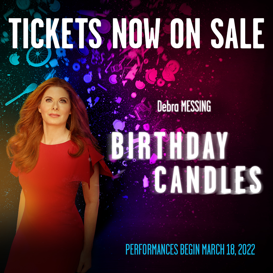 roundaboutnyc's tweet photo. Tickets are now on sale for #BirthdayCandles, starring @DebraMessing on #Broadway! Performances begin March 18, 2022.
GET TICKETS → https://t.co/oQok6yBll1 https://t.co/0SxS8CdyMK