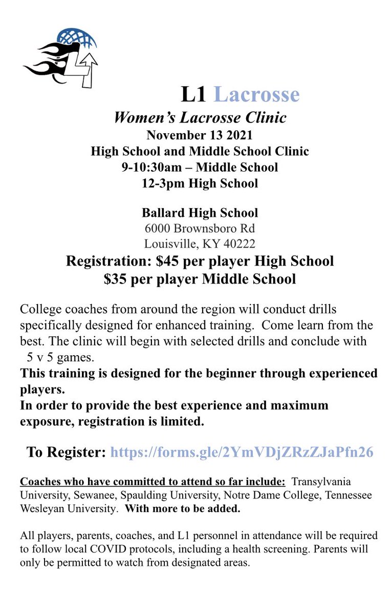 Middle school and high school girls at any school-register now to secure your spot! Here’s the link: forms.gle/2YmVDjZRzZJaPf…