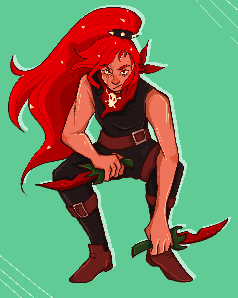 snarknets's tweet photo. chili pepper gets her own tweet bc i love her https://t.co/a8XYuBZj0I