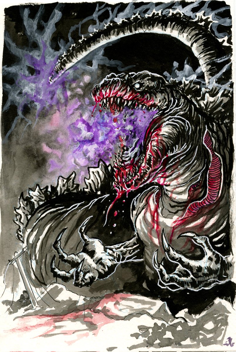 bovascribbles's tweet photo. #inktober days 9-12
Fun stuff
#ink #drawing #art #scifi #scifiart #anime #Godzilla #Terminator #StarTrek #Evangelion https://t.co/5T69Ytl3BM