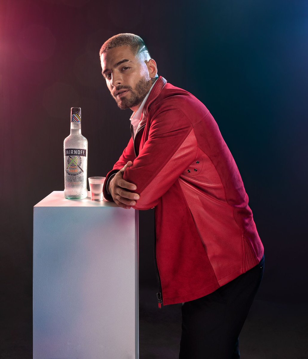 maluma's tweet photo. #Publicidad #Ad 
Hoy celebramos que el mundo es para todos. #NTLVE #Smirnoff https://t.co/RIgSRoEKl0