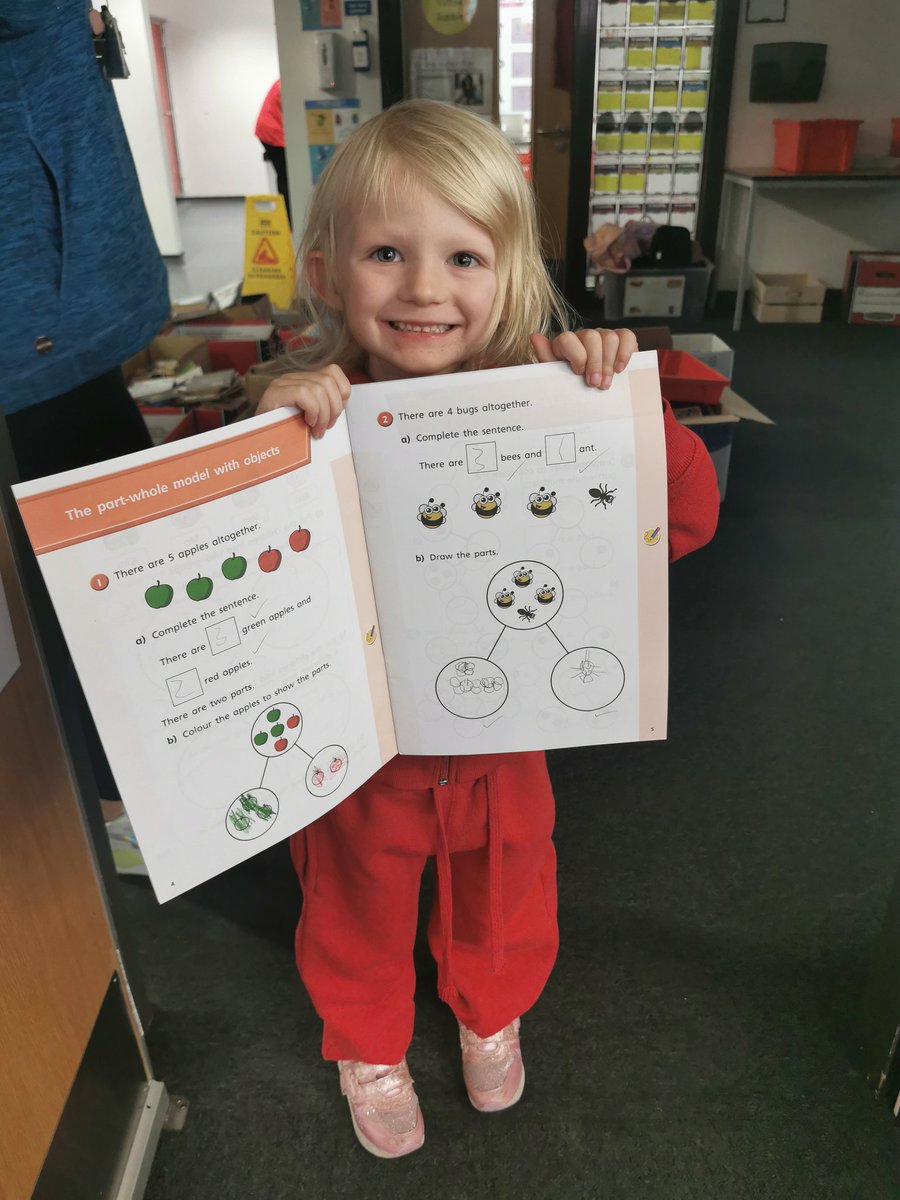 It was great to see how proud <a href="/MissLLyson/">Mrs Talbot</a> &amp; @MissDay10 were of this little superstar's independent maths work today. Well done 👏👏👏 <a href="/WhiteRoseMaths/">White Rose Maths</a>