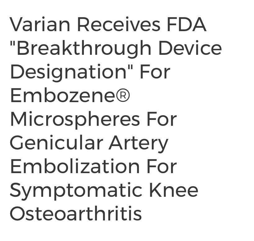 Ari Isaacson (@ariisaacsonmd) on Twitter photo Very nice step forward in the development of Genicular Artery Embolization. Keep the momentum going! Congrats to <a href="/VarianMedSys/">Varian</a> <a href="/SidpadiaIR/">Sid Padia</a> <a href="/SandeepBaglaMD/">Sandeep Bagla MD</a> <a href="/AmineKorchiMD/">Dr Amine Korchi</a> <a href="/uclaVIR/">UCLA IR</a> <a href="/OkunoYuji/">Yuji Okuno Ph.D. (奥野祐次)</a> @marklittle_IR @abinsm8 Very nice step forward in the development of Genicular Artery Embolization. Keep the momentum going! Congrats to <a href="/VarianMedSys/">Varian</a> <a href="/SidpadiaIR/">Sid Padia</a> <a href="/SandeepBaglaMD/">Sandeep Bagla MD</a> <a href="/AmineKorchiMD/">Dr Amine Korchi</a> <a href="/uclaVIR/">UCLA IR</a> <a href="/OkunoYuji/">Yuji Okuno Ph.D. (奥野祐次)</a> @marklittle_IR @abinsm8