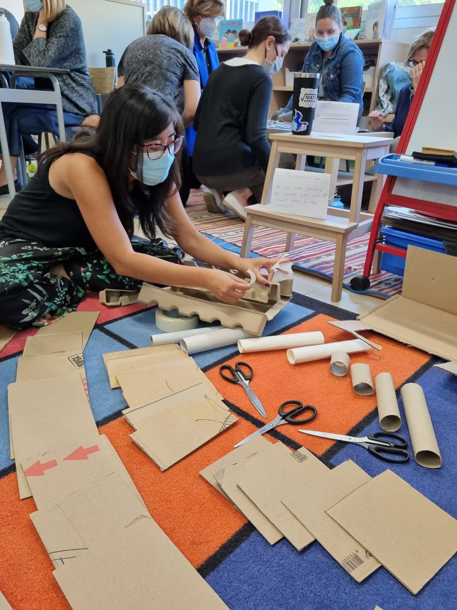 What a magical start to our elementary staff meeting <a href="/ASBschool/">American School of Barcelona</a> exploring big ideas of inclusion through play and playful inquiry. What rich discussion and heartfelt connection!