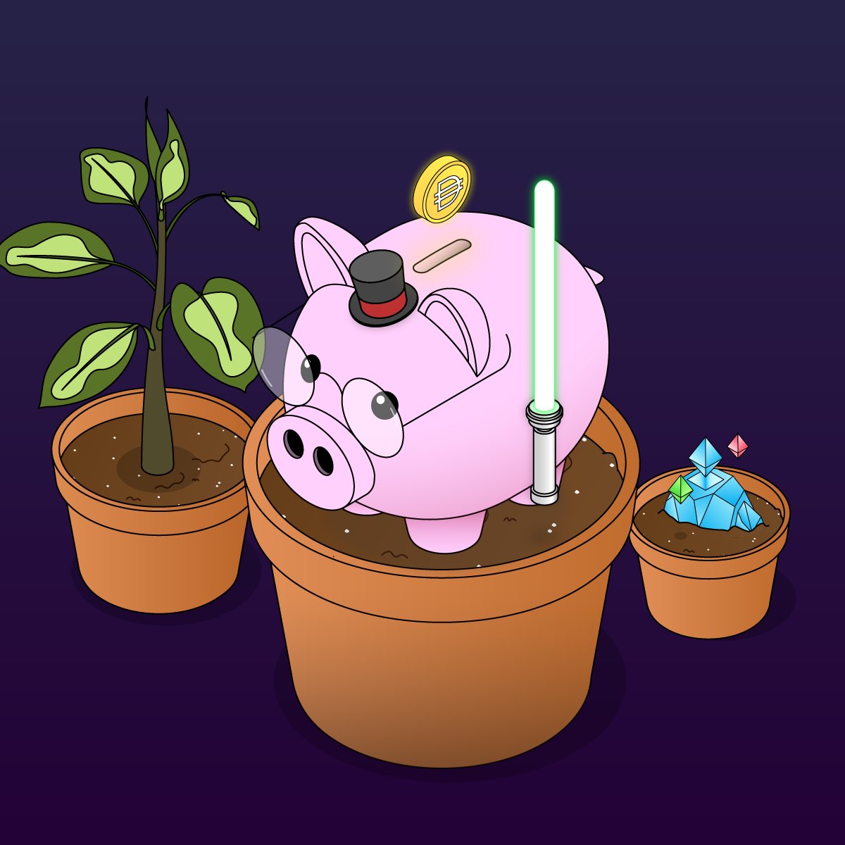 My tokens are less fungible than yours

#nft #nfts #NFTcollectibles #nftcollector #utilitynft #cryptogifting #hodlpigs