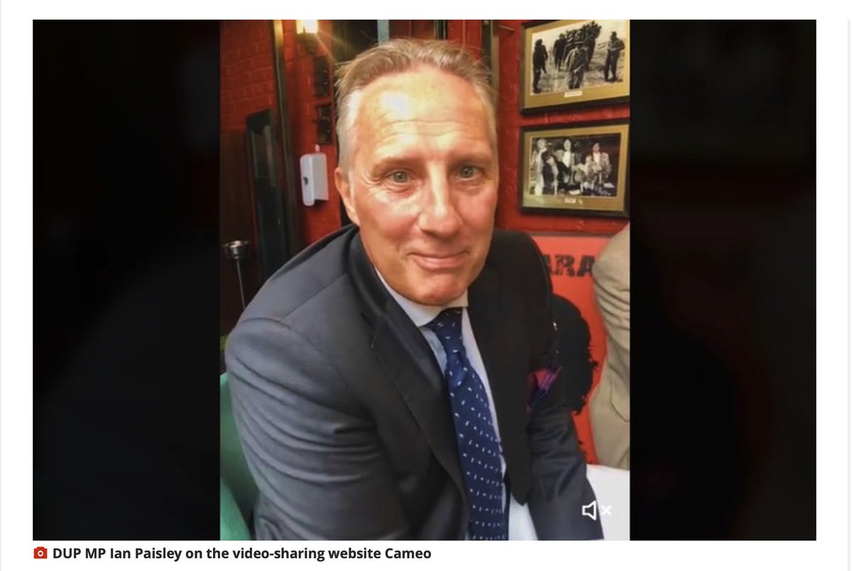 JakeOKane's tweet photo. My heart goes out to Ian Paisley.  Obviously struggling on his £80k MP salary plus £250k parliamentary expenses, he's now forced to prostitute himself online.  Maybe we should start a GoFundMe page for him? https://t.co/pIipPfEtkE