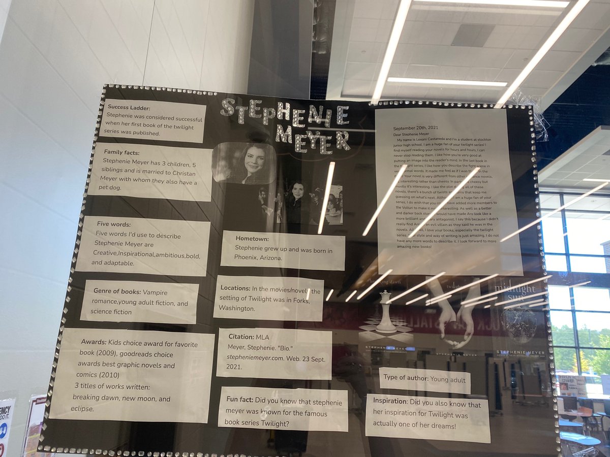 Stockton Junior High, Conroe ISD tweet media