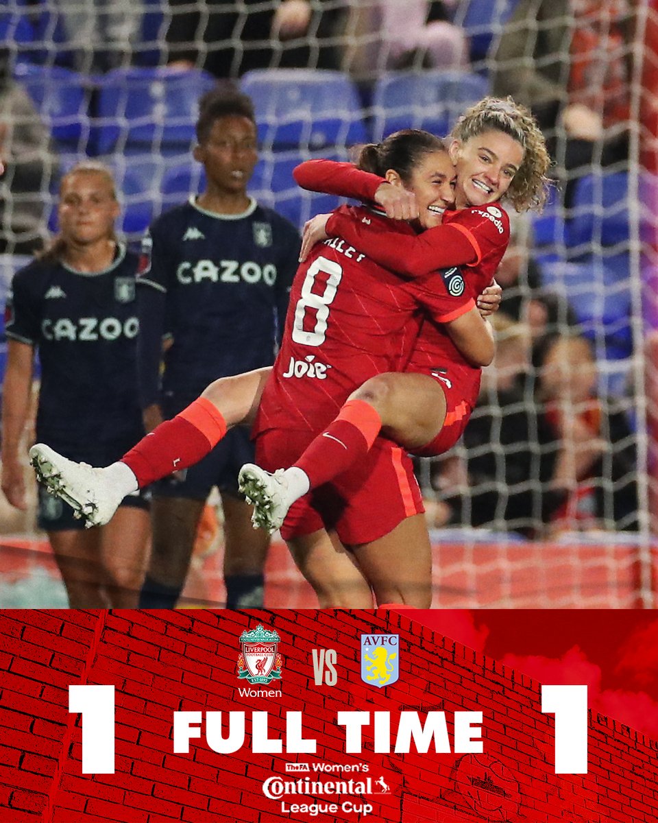 A performance to be proud of earns us a point against WSL opposition in the #ContiCup! 

Now we head to penalties to decide who will take a bonus point ➕1️⃣
