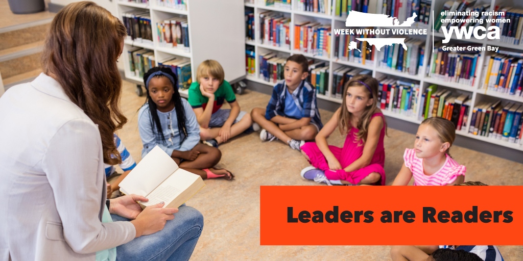 As part of WWV community leaders will spend time reading to our childcare students next week! View the schedule: YWCAGreenBay.org/WWV

Huge thanks Brown County Library and to all of our readers: Alex Tran, <a href="/MayorGenrich/">Eric Genrich</a>, Kelli Strickland, and Amy Schaeuble!

#WWV21