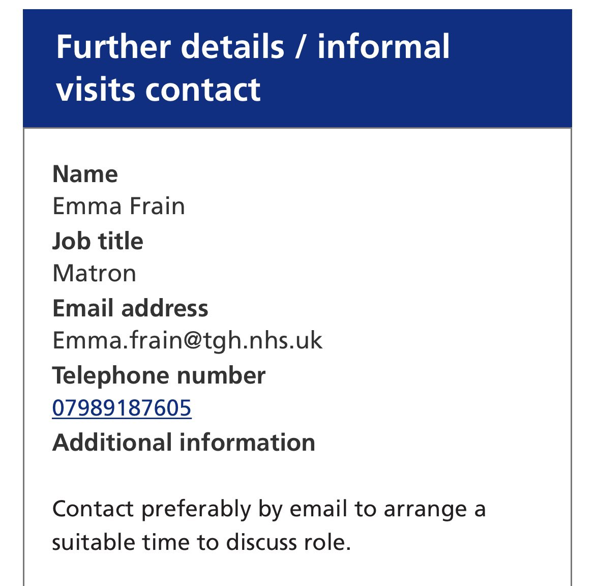 Fabulous job opportunities within T&amp;G District Nursing and Specialist Palliative Care ⭐️ please share! <a href="/GraceWall/">Grace Wall💙</a> <a href="/MrsMurphoid/">Rachel Murphy</a> <a href="/peter_grace3/">Digital Pete</a> <a href="/PeteWRN/">Pete Weller</a> <a href="/dawnyfletch26/">dawn fletcher 💙</a> <a href="/paula_bell09/">Paula</a> <a href="/claireabell2707/">Claire Beswick</a> <a href="/Angemurray1973/">Angela Murray</a> <a href="/alligreen10/">allison green</a> @shelleyboo80 <a href="/aideencf/">aideen farren</a> <a href="/amakepeace1/">antony makepeace</a> <a href="/rachelbrown09/">Rachel</a>