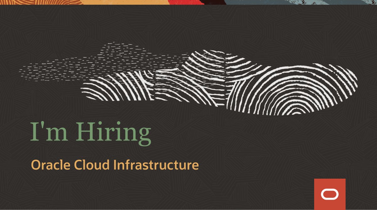 scrossoracle's tweet image. I&apos;m Hiring!

Looking for creative and experienced #productmanager&apos;s to join my team to drive the definition and release of new OCI services in the areas of #Migration, #HybridCloud, #MultiCloud, and Cloud Topology #Visualization. 

linkedin.com/posts/stephenc…