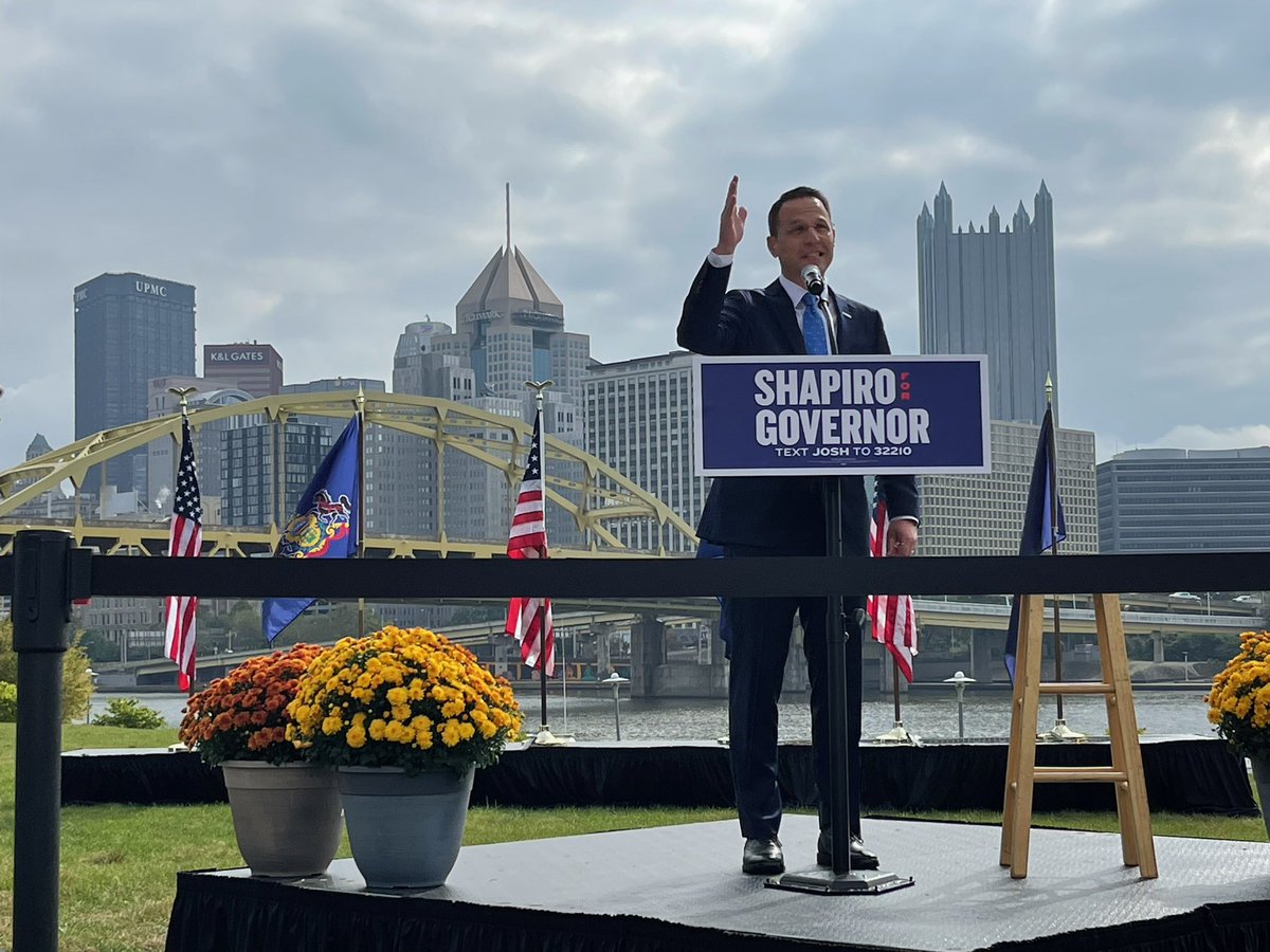 brewster4senate's tweet photo. I was proud to welcome @JoshShapiroPA to Southwestern Pennsylvania today as he announced his campaign to be the next Governor of the Commonwealth. Attorney General Shapiro has been defending democracy &amp; fighting for Pennsylvanians in so many ways. Let’s stand w/ him PA! 🇺🇸 https://t.co/GD7t07XBiM