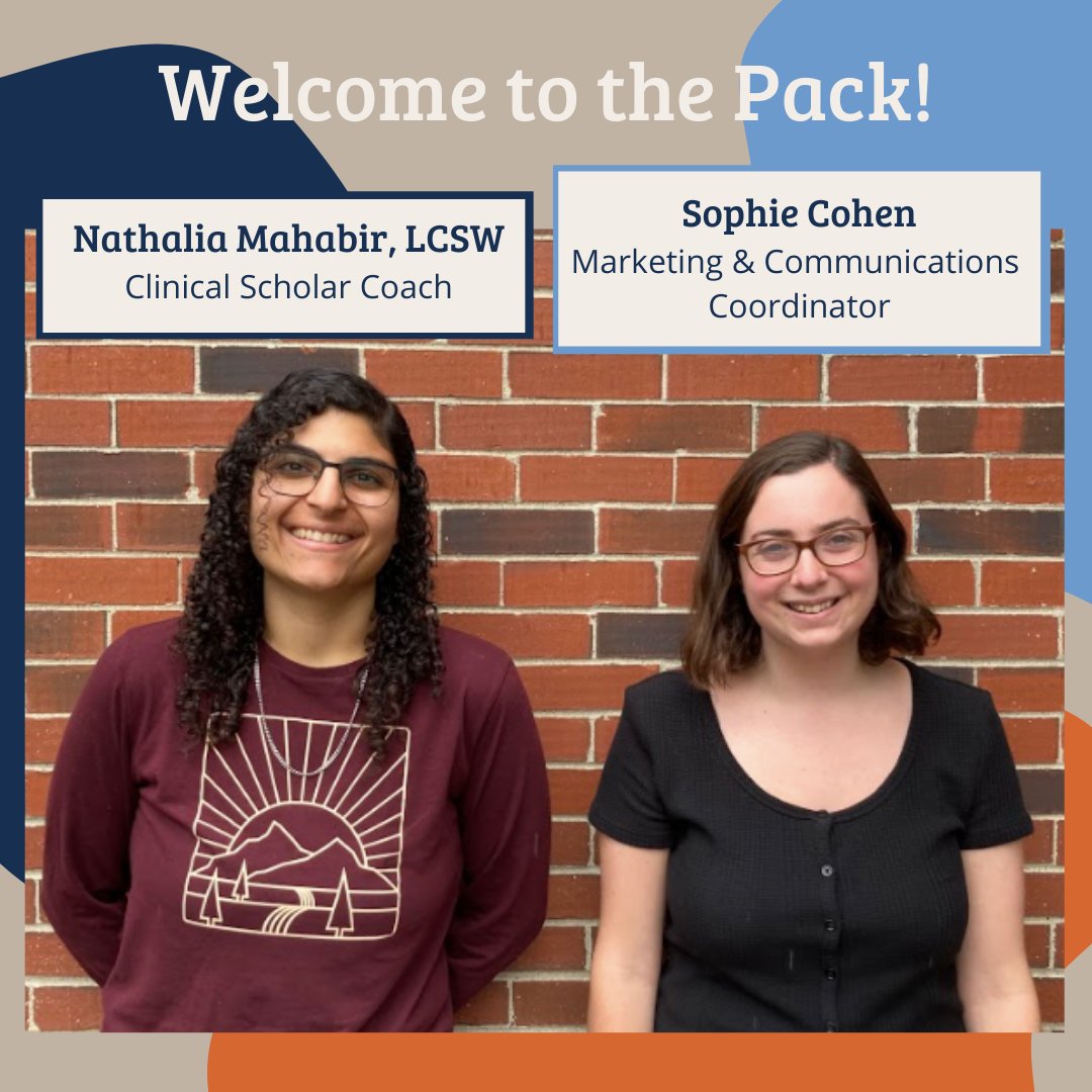 We have welcomed two new members to the Wily "Pack"! Nathalia Mahabir, LCSW joins us as our newest Clinical Scholar Coach, and Sophie Cohen joins us as our Marketing and Communications Coordinator. Fun fact: Nathalia earned her MSW from our partner school <a href="/BostonCollege/">Boston College</a>!