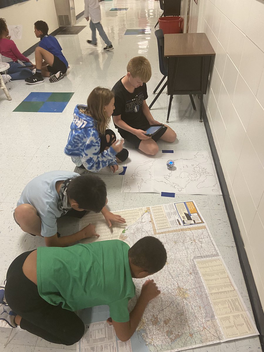 We’re taking out studies of the Monarch migration to another level using spheros and making models of mobile gardens to help the need for more food sources! #GlobalMakerDay <a href="/fainrockets/">Fain Elementary</a> <a href="/WFISDschools/">Wichita Falls ISD</a>