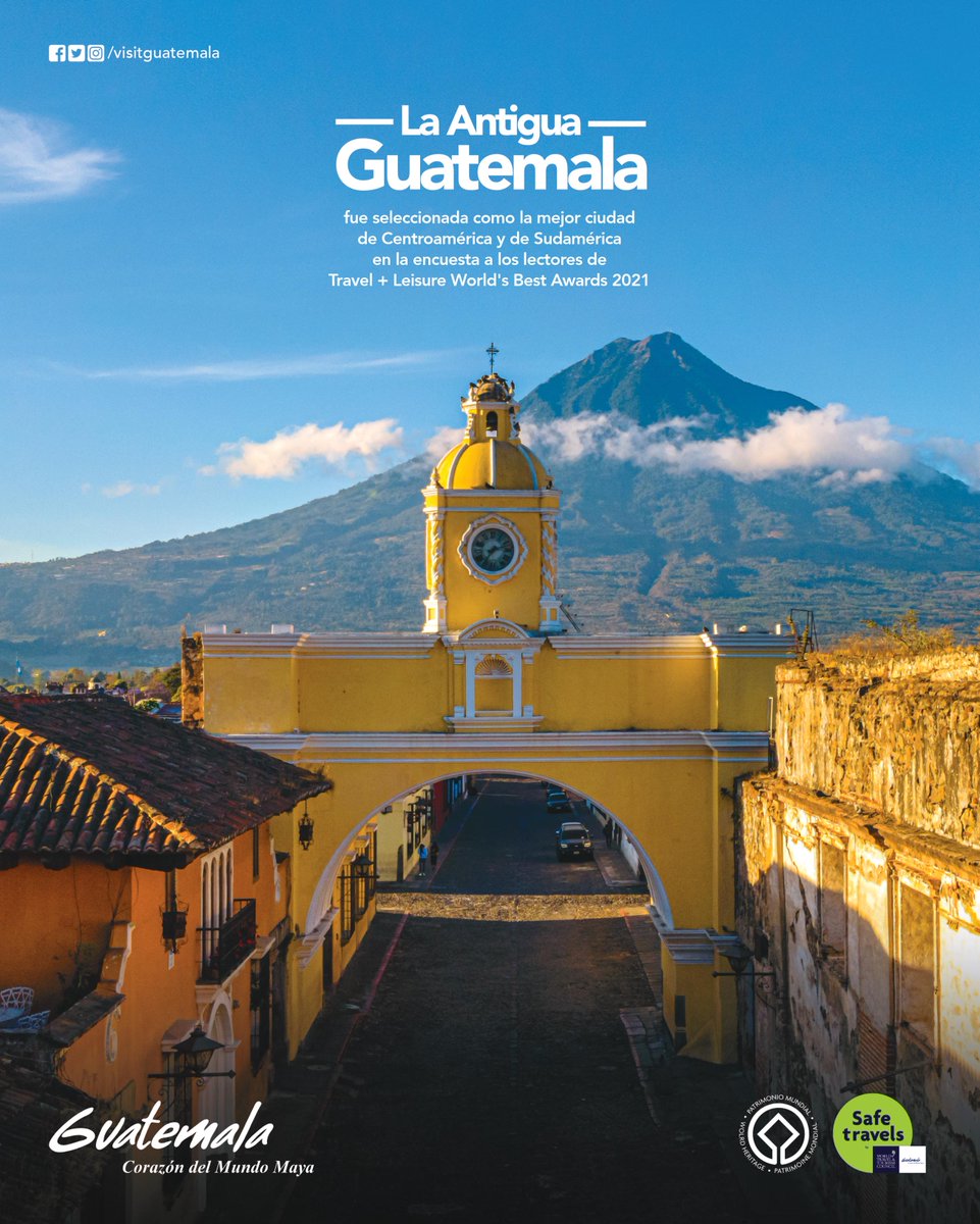 Ya conoces la ciudad de Antigua en Guatemala? GOLF MONTERREY MAGAZINE te invita a que la vivas!