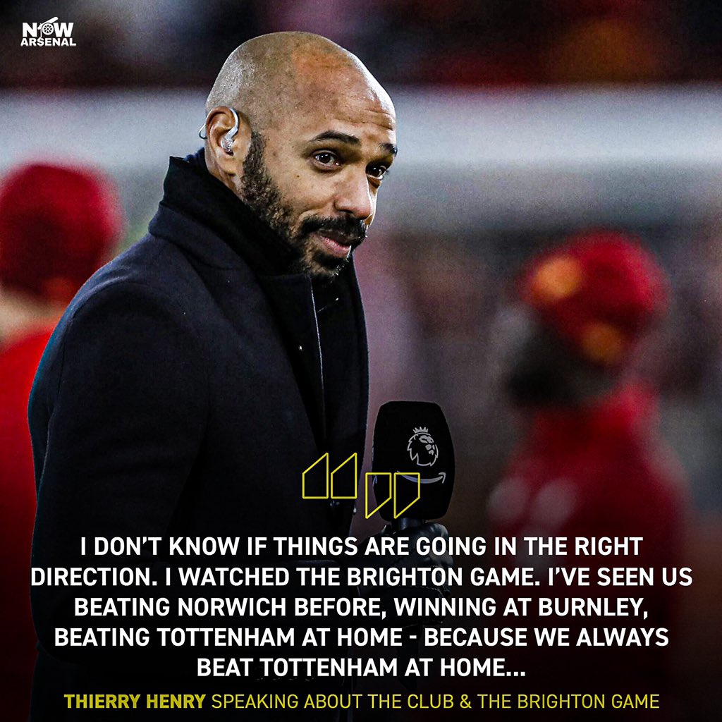 Thierry Henry not sure 'if things are going in right direction