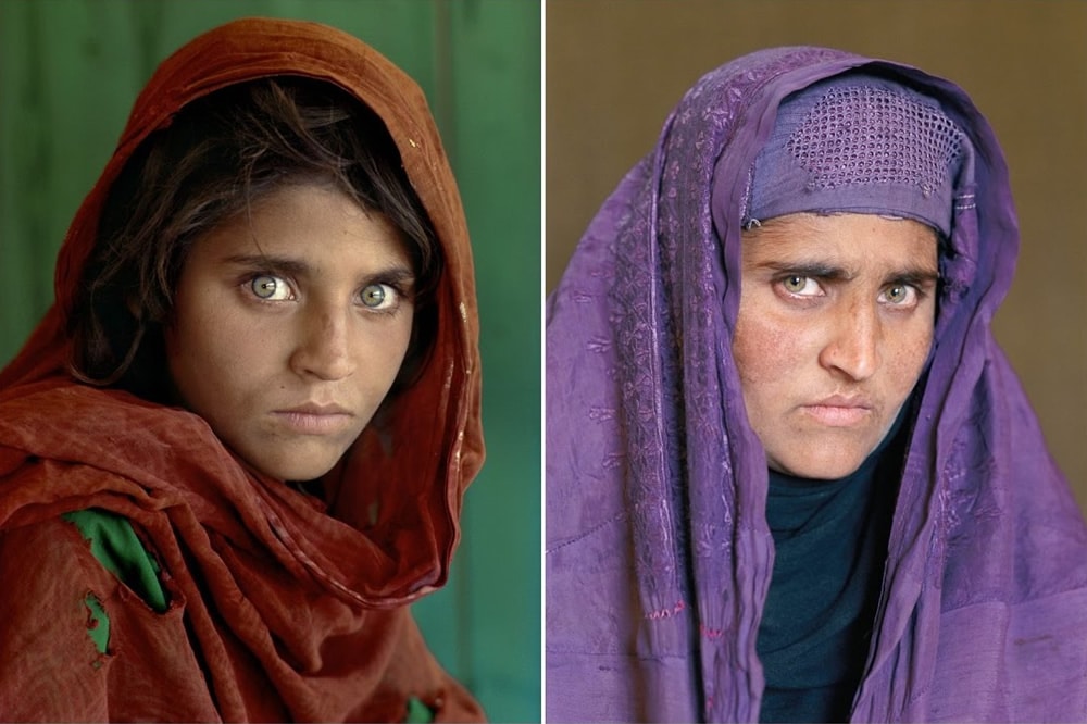 uvideofx's tweet photo. Iconic #Afghan Girl (Sharbat Gula) Photo taken 1985 and 2002.
Photo: Steve McCurry
#photo #photooftheday #love #instagood #beautiful #like4like #followme #picoftheday #hashtag10 #instadaily #follow #sad #motivation #Repost #Amazing #photography #photographer https://t.co/ng3TTtV28f