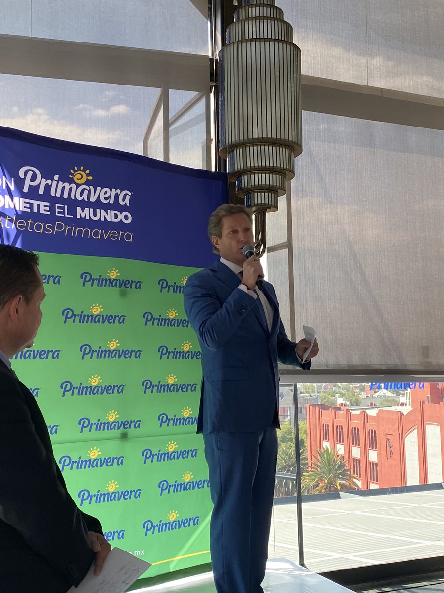 “La fórmula para lograr desarrollo en el alto rendimiento del deporte convencional y adaptado es en coordinación con la Iniciativa Privada” <a href="/DieterHoltz/">-</a> CEO de <a href="/Upfield_es/">Upfield_es</a> <a href="/Primavera_Mx/">Margarina Primavera México</a> #AtletasPrimavera