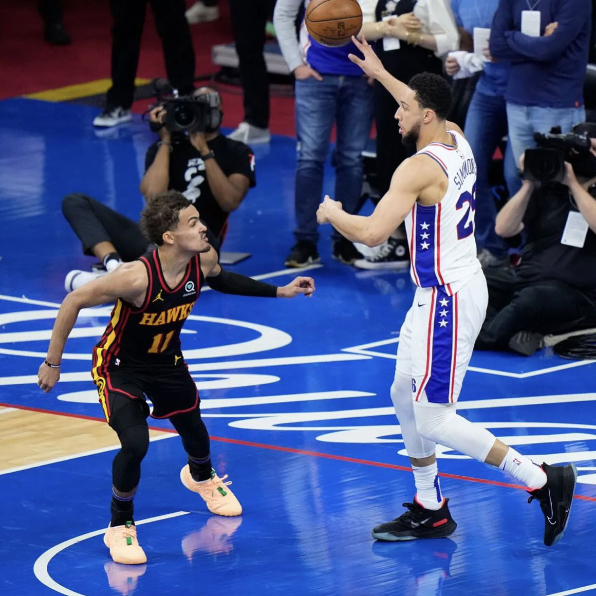 Toasted_6's tweet image. For every 25 likes I'll make Trae Young smaller...