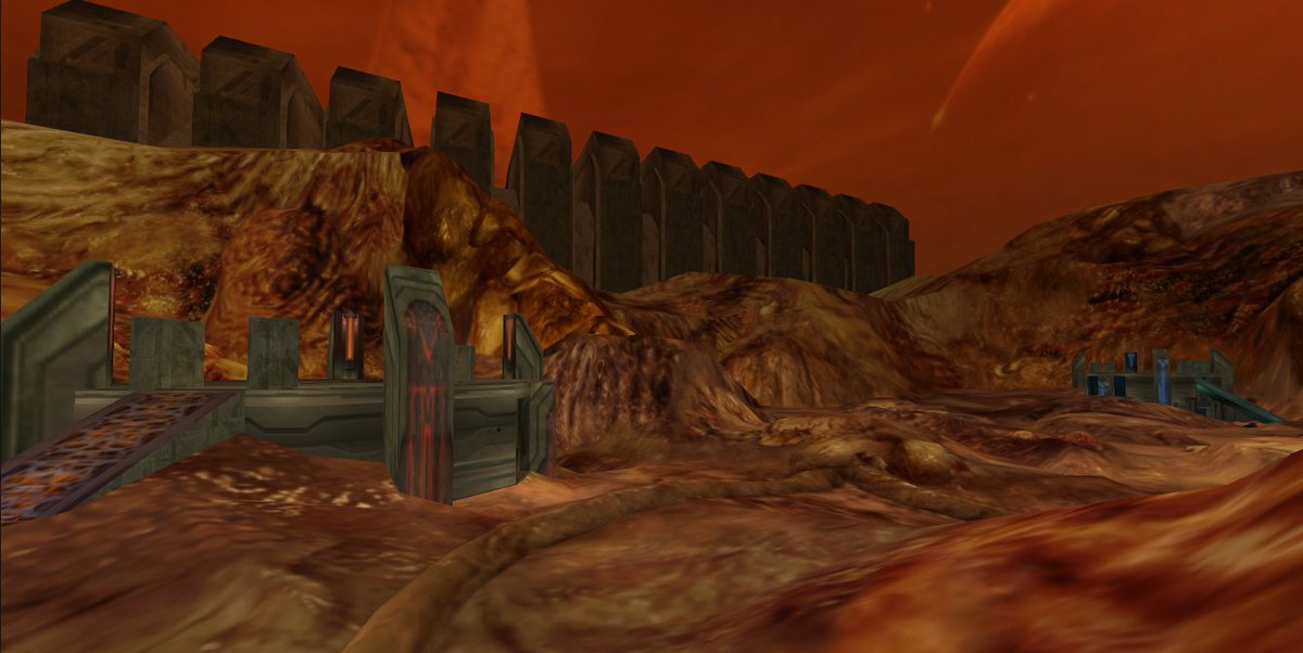 HalodoomGame's tweet image. Hey, 200 followers! Welcome! Added some new bases to the Gulch. #halo #doom #indiedev #gamedev