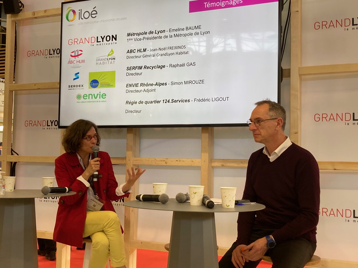 EmelineBaume's tweet photo. La SCIC iloé dont la métropole de Lyon fait partie #Pollutec2021 :
- des emplois en insertion, un laboratoire de pratiques pour ajuster les parcours de formation pour valo matière ou réemploi ,
- un collectif hétérogène qui est reconnu PTCE désormais 
@Envie_RA #ESS @ReseauRTES https://t.co/N4sbUEsPg5