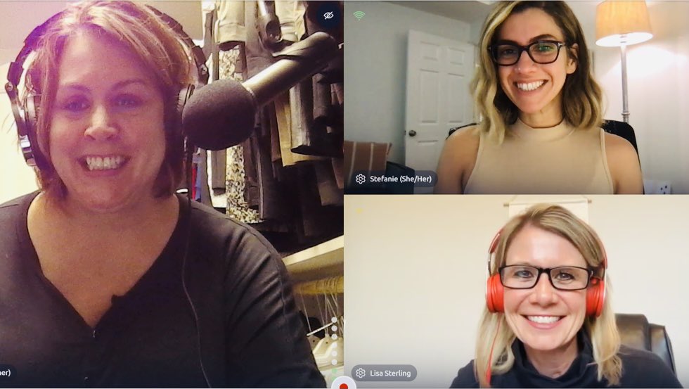 kseals's tweet photo. So great to have you on #TheHRHuddle today @lisamsterling! Can’t wait for everyone to hear your thoughts on culture, inclusion, and even Skype. #HRWeHaveAProblem 🎙
(Yes, I record my podcasts in my closet☺️) #Acoustics https://t.co/4LFc5bEUU1