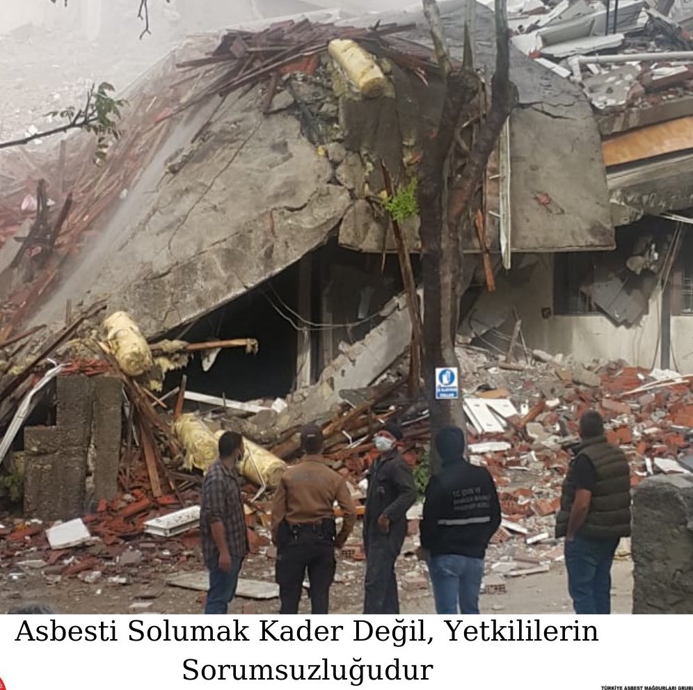 İngiliz meslektaşlarımızın bir sözü:
“Asbesti görememeniz onu solumadığınız anlamına gelmez. #katiltozasbest #asbestos #amianto