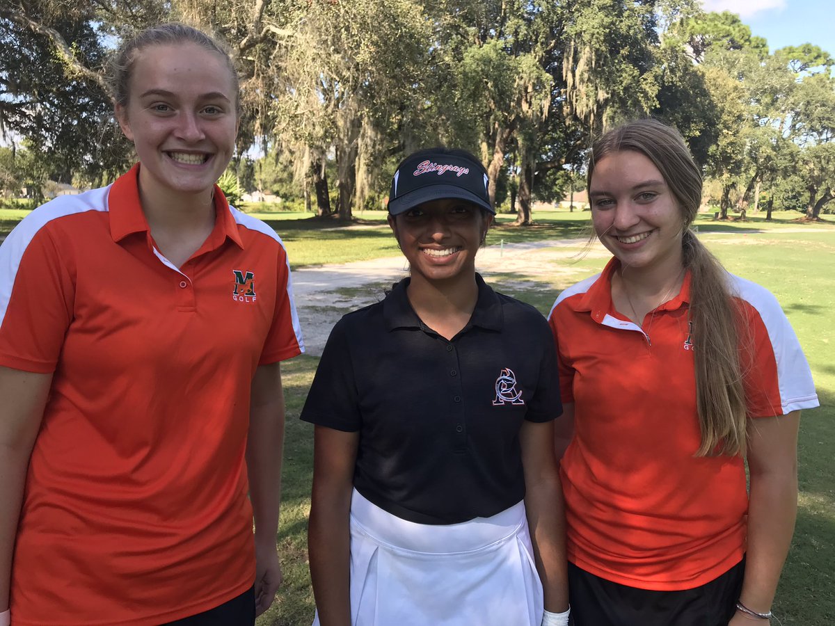 The girls golf match between Mandarin and Atlantic Coast was rained out in August, so here we are in October playing in a rescheduled match. <a href="/talleymama/">Tammie K Talley</a>