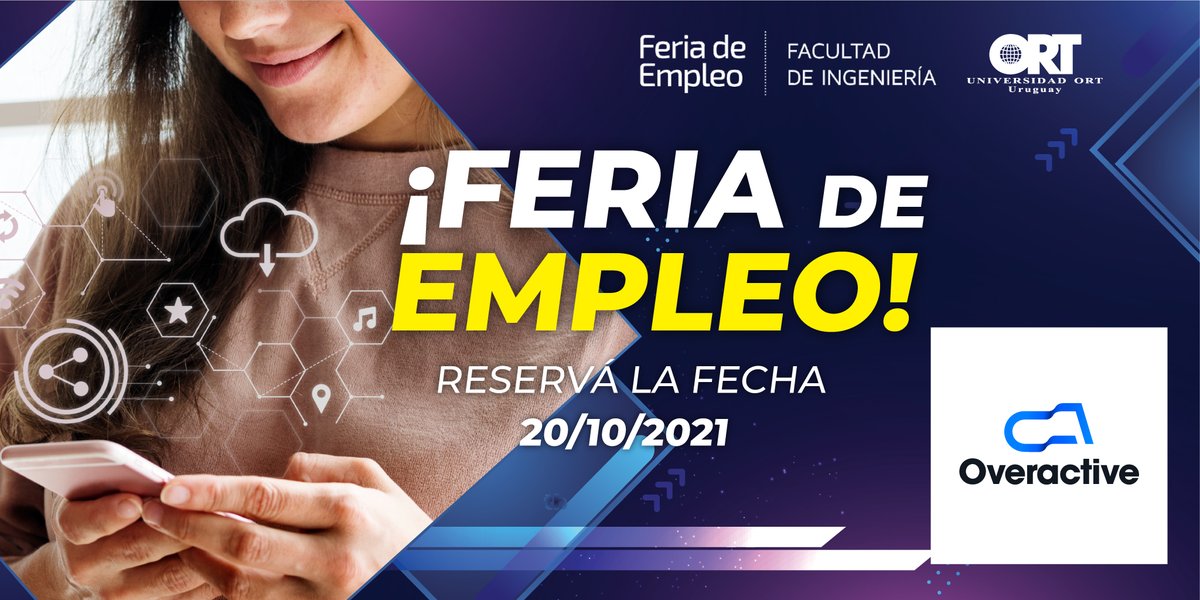 Nos vemos en la Feria de Empleo de ORT el próximo 20 de octubre.
#weknowhow #empleo