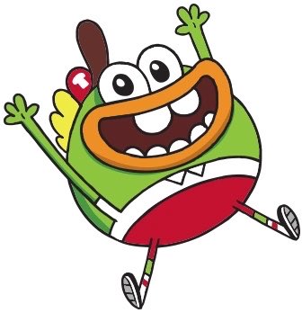 sphericalotd's tweet image. Today’s Spherical character of the day is Buhdeuce from Breadwinners!