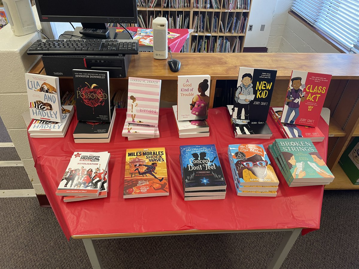 So excited to host my first <a href="/scholasticCDA/">Scholastic Canada</a> Book Fair in our LLC. I’m looking forward to seeing the excited faces of students as they walk in an see the space transformed. <a href="/AdMacAllStars/">AdelaideMacDonald PS</a>