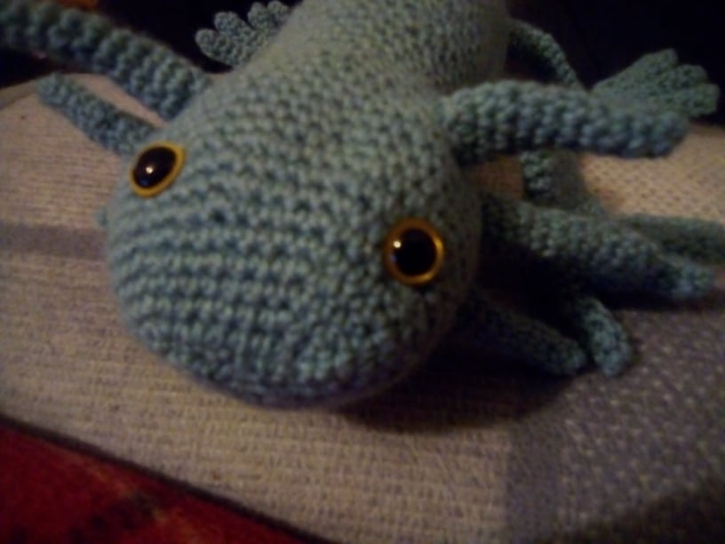 octo_army's tweet photo. Axolotl 2...is complete :) #notfor @Norfolk_Mice https://t.co/u85Ax9jYh4