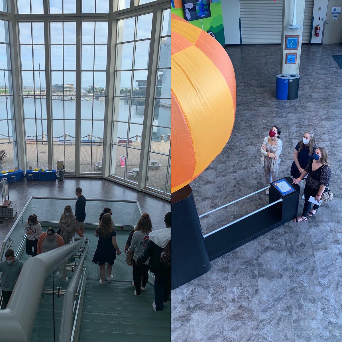 BWprimaryEd's tweet photo. “Let’s go on a field trip”  - “Where do you want to go” - “The Science Center”… @GLScienceCtr it is!! 💁‍♀️🐝🍎 https://t.co/Q1Rlv0gWb1