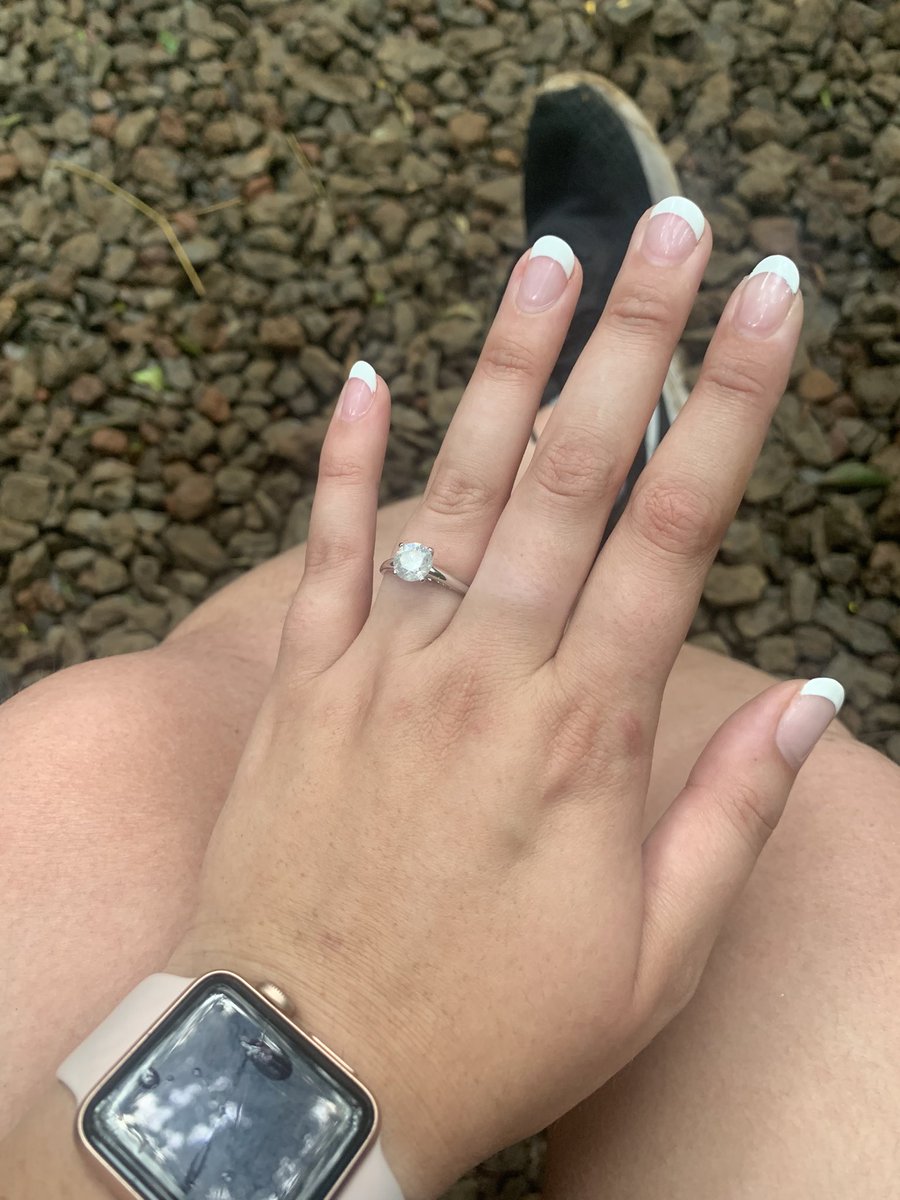 chlobugs's tweet photo. There’s nothing permanent, except change 💍💞 https://t.co/a0Rdanx0t9
