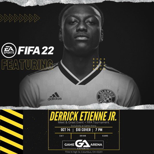 Tomorrow at <a href="/GameArenaCBUS/">Game Arena</a>. Raffle grand prize: 4 tickets to Columbus Crew Vs. New York Red Bull’s on Saturday, Oct. 23 in Columbus. ($700 value)