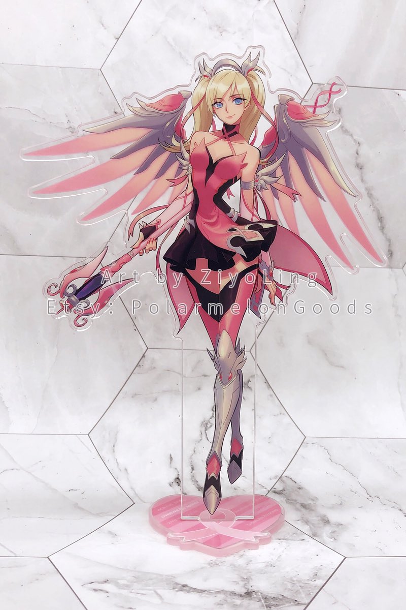 FuwaFuwaTstudio's tweet photo. 🥳RESTOCKED TODAY🥳
7-8 In BIG Acrylic Stand Atlantic Mercy / Fairy Mercy E / Pink Mercy / Sakura Mercy / Witch Mercy / Possessed Pharah https://t.co/CC86dBVLvW