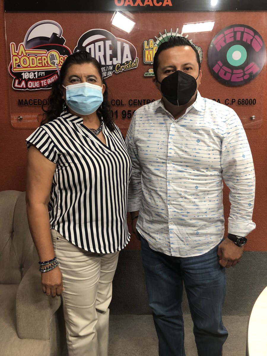 Esta tarde tuve una charla con la Dip Local de MORENA,  <a href="/ManuelMigdalia/">Migdalia Espinosa Manuel</a>, sobre la modificación al código civil del estado para poder realizar “Revocación por Ingratitud”, enfocada a aquellos ingratos que les heredaron en vida y abandonan a sus padres. @rnoaxcom <a href="/TelevisaOaxaca/">Televisa Oaxaca</a>