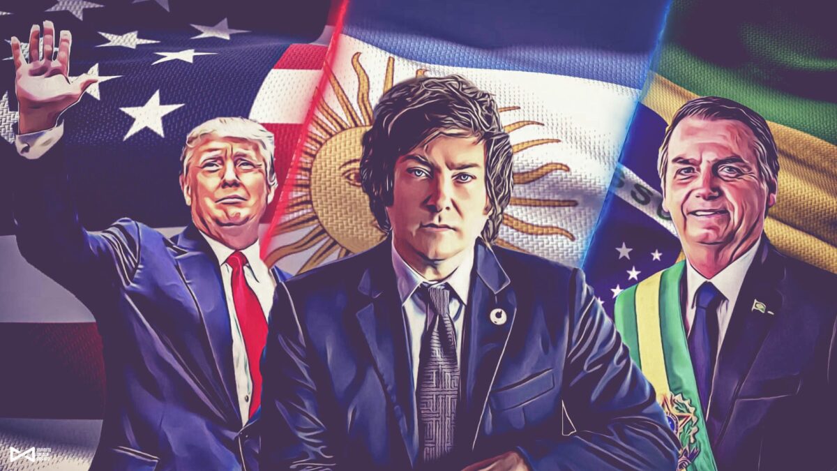 laderechadiario's tweet photo. 🇦🇷 | Milei en #DebateCapital: "Si tengo cosas en común con Trump y con Bolsonaro, ¿Qué problema hay?" https://t.co/HnXfDIMznB