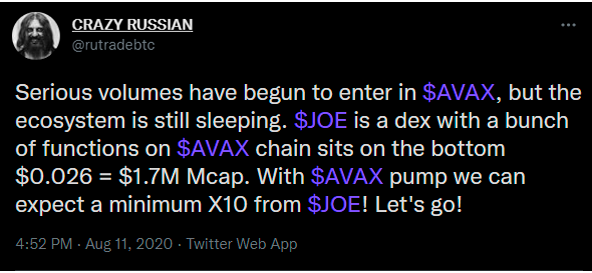 kriptokolik27's tweet photo. $JOE has grown X61 after his tweet. If you are looking for gem on the market, you should follow him - @rutradebtc

$knc $egld $rgt $xdc $zee $perp $sfp $rari $aave $joe $wbtc $nexo $arpa $btr $soul $atom $ohm $link $grt $alcx $pyr $dext $bel $hot $stpt $kda $rlc $bnb https://t.co/ndHyi4rsJl