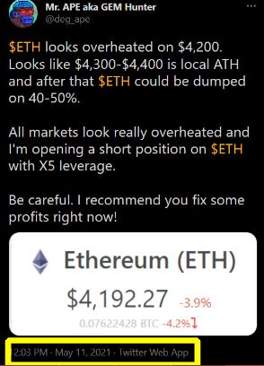kriptokolik27's tweet photo. This guy earned more than $100thousands on $ETH short with big leverage in 30 days

FOLLOW ▶️ @DEG_APE

$aave $pyr $btc $bel $xdc $ray $nftb $xtz $zee $knc $algo $xlm $trx $doge $xrp $grt $pha $pols $hbar $ada $soul $icx $noia $dodo $hive $eth $dext $ohm $bsv $stx https://t.co/Qrk4fEg2Kj