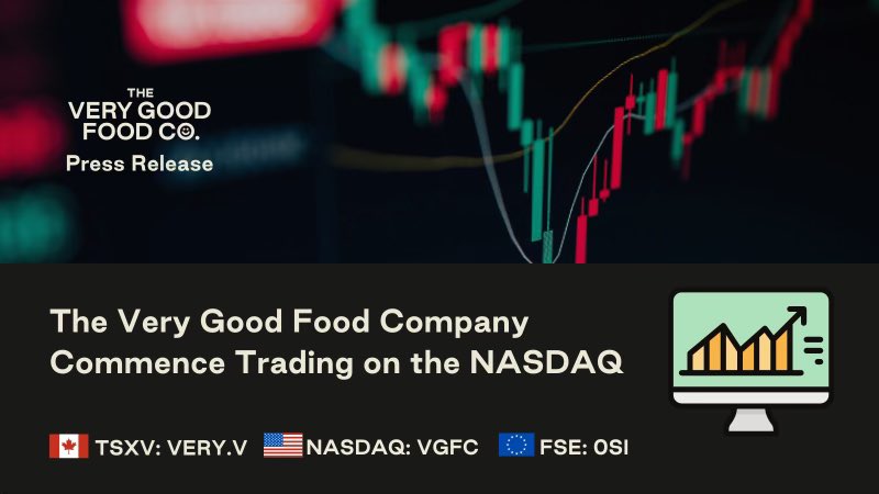 The wait is over! We're excited to announce that trading on the NASDAQ will commence TODAY! We are available under the ticker symbol "VGFC”. Full press release: yhoo.it/2YIcdBu