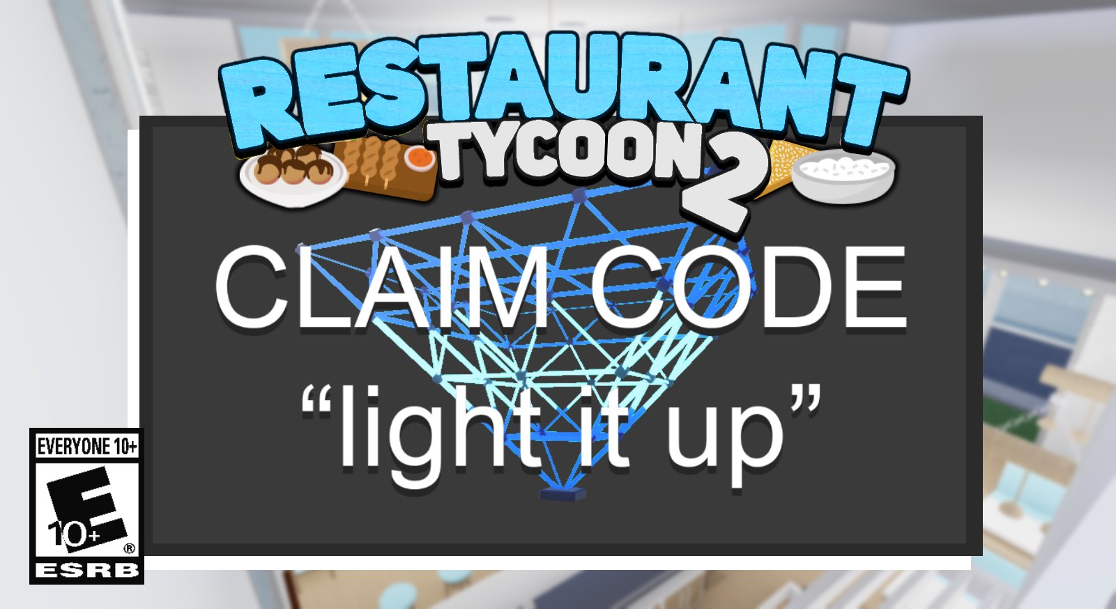 Restaurant Tycoon 2 codes December 2023