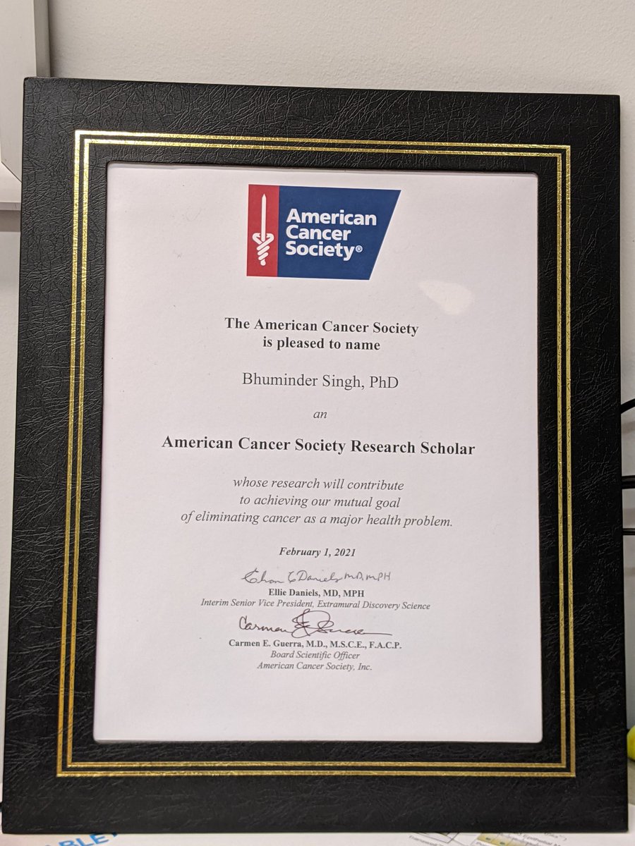 What a nice gesture from <a href="/ACS_Research/">ACS Research</a> for #ResearchScholarAward that I received today! Thank you <a href="/lwelmore0320/">Lynne Elmore</a> and <a href="/ACSKarlSaxe/">Karl Saxe</a> for helping in the process! Lots of exciting work ahead!