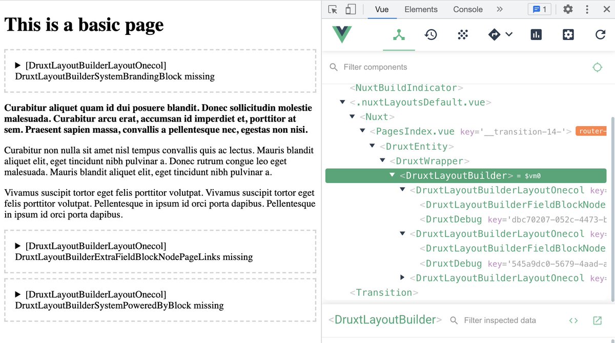 During yesterdays <a href="/DruxtJS/">DruxtJS</a> Office Hours I had the opportunity to experiment with Nuxt 3, Nuxt Bridge, as well as build a proof of concept Druxt LayoutBuilder module: github.com/Decipher/druxt…