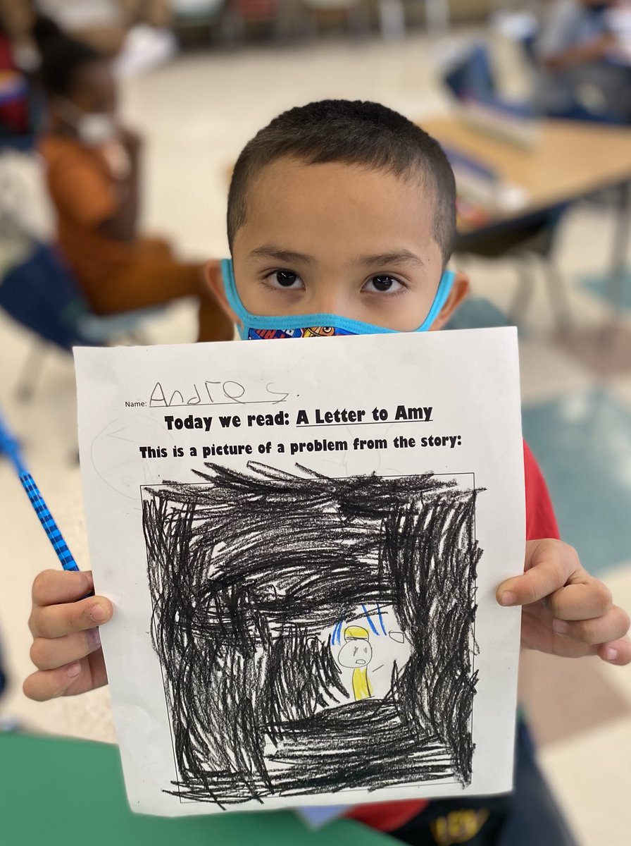 MsJacobs_Rm_15's tweet photo. Our Dual Language #kinderstars are beginning to retell familiar stories! First we focused on characters, setting, and events… now we are on to the problem(s)! 🤩 #phwaves @PhillipsAveElem @AmericanReading https://t.co/6RHDuhQTlU