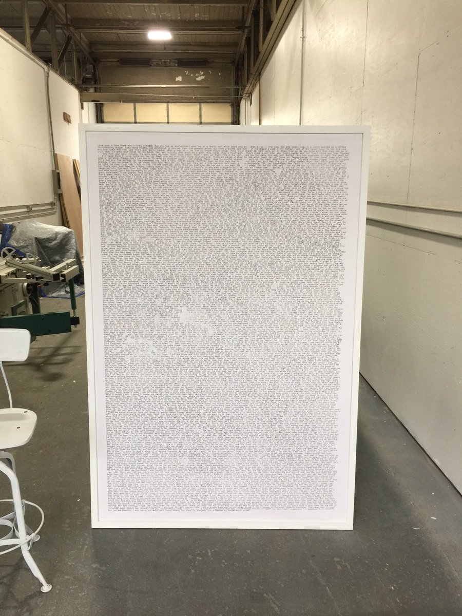sunday_nobody's tweet photo. Using a robot to write out the whole movie Shrek #plottertwitter #Shrek #savemefrommyself https://t.co/7CGADH9QSy