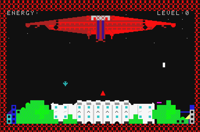loudscotsbloke's tweet photo. Another sneak peek at my new Aquarius game Doomsday Defender. Whats new? Well, now you have a White House level! and a difficulty setting! #mattelaquarius #doomsdaydefender #8bitcoders https://t.co/rwdHYXohdL