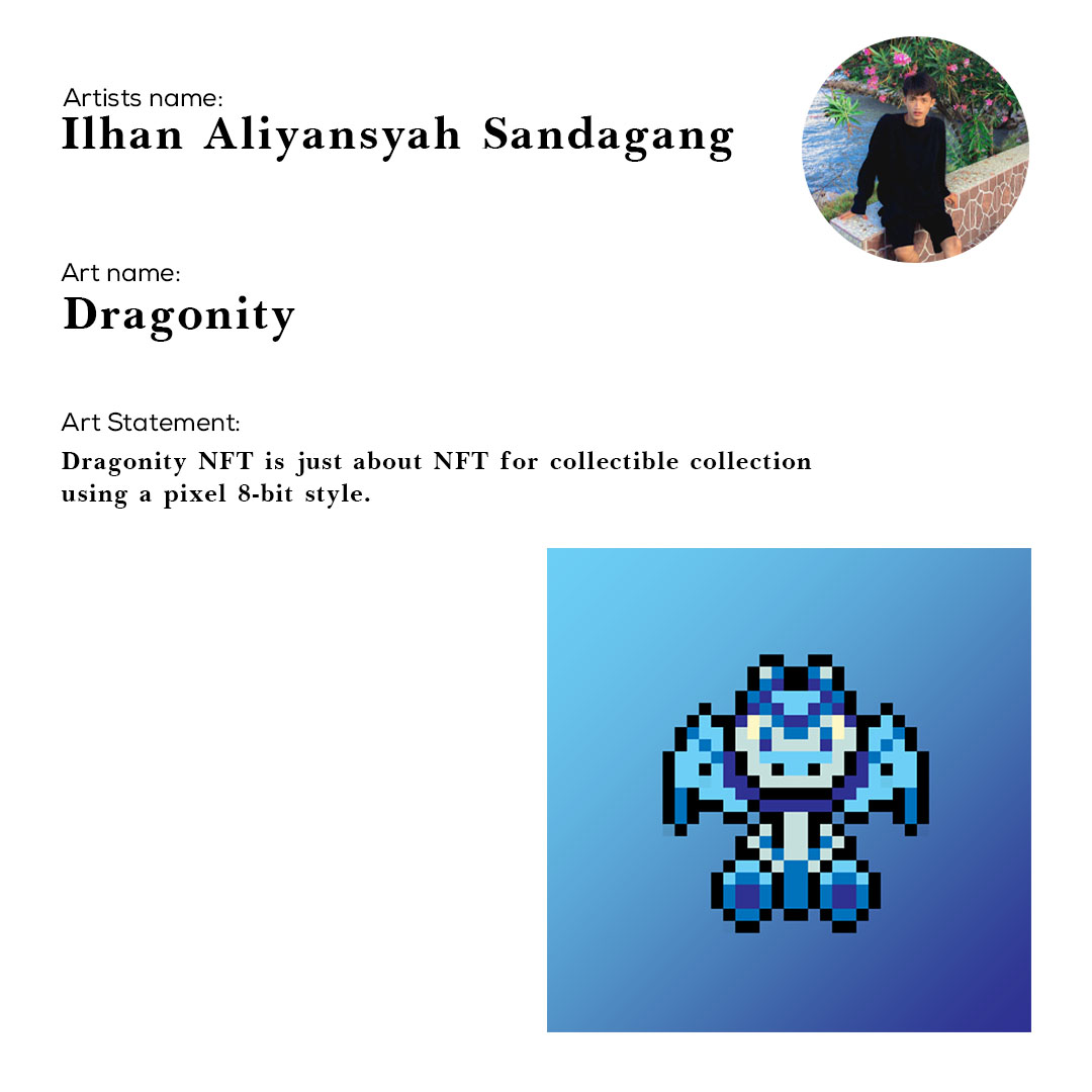 dmtvdmtv's tweet photo. @ilhaens is a 19 yr old who aspires to build a NFT game with dragon simulation &amp; strategy. #FeaturedArtist #NFT https://t.co/RICtNQgujz