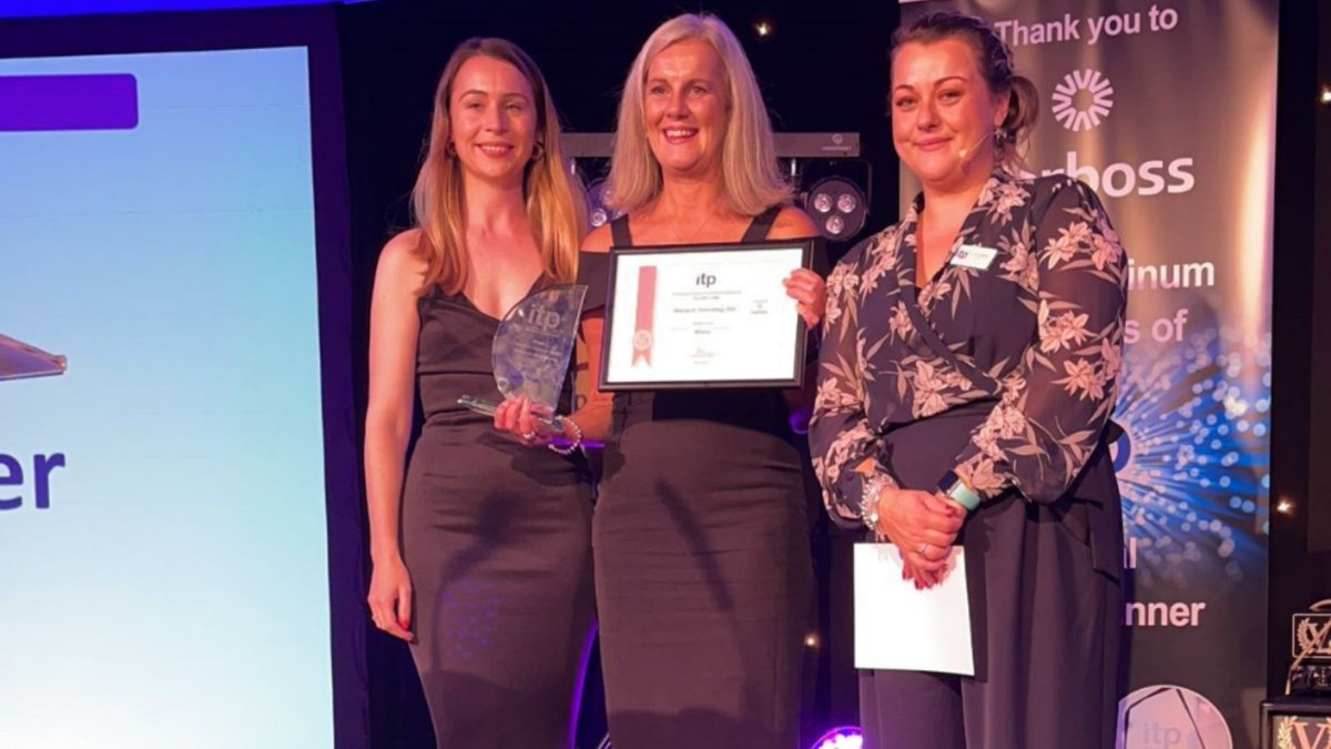 ITPnetwork's tweet image. Congratulations to Andrea Cavner winner of The Chris Seymour Award for Woman in Technology Award 2021, sponsored by @vorboss .

#ITPawards2021 #challengeperceptions