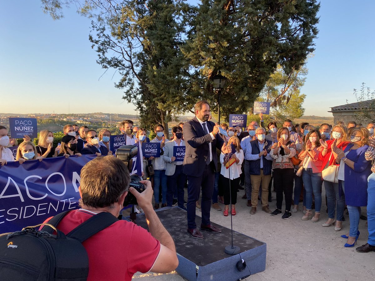 M_A_Valverde's tweet photo. 👉🏻@paconunez_ anuncia oficialmente su candidatura a volver a presidir @PP_CLM. Su alternativa como presidente de CLM frente al socialista Page es imparable y cada vez  está más cerca. @PPCiudadReal1 #ListosParaGobernar https://t.co/DQofWEFnEx